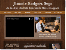 Tablet Screenshot of jimmierodgerssaga.com